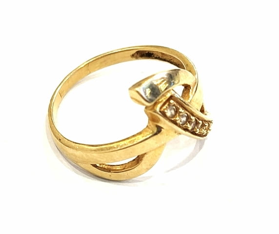 Златен пръстен - 2.63гр. Злато, Дамски, Сертификат - Да - град Горна Оряховица | Пръстени - снимка 4