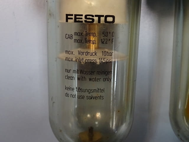 Пневмоподготвяща група Festo FRC-3/8-8 10Bar, city of Plovdiv | Industrial Equipment - снимка 3
