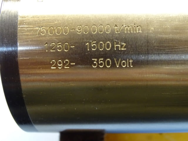 Високооборотен шпиндел за шлайф SFJ FISCHER MFN890 grinding spindle 75000-90000 min-1 - снимка 3