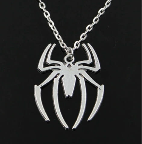 Spiderman медальон с верижка Спайдърмен Marvel Марвел човека паяк герой комикс - снимка 1
