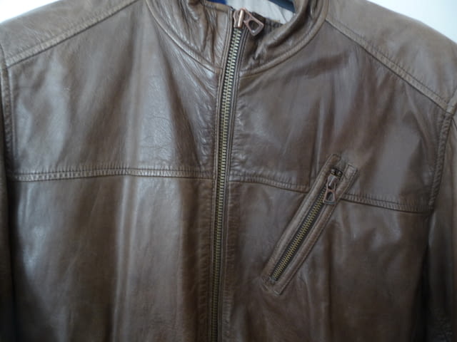 Кожено яке Boss Orange Hugo Boss - град Радомир | Мъжки Дрехи - снимка 2