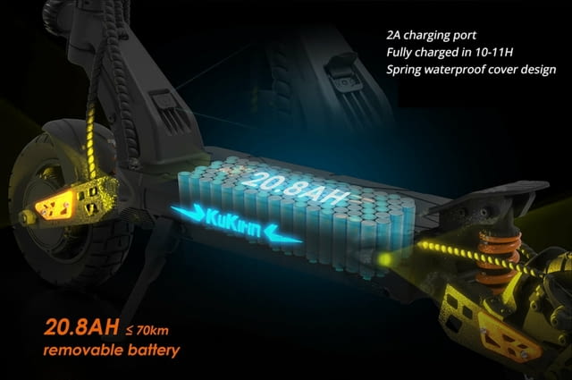 Електрически скутер/тротинетка KuKirin G2 MASTER 2000W 20.8AH - снимка 2