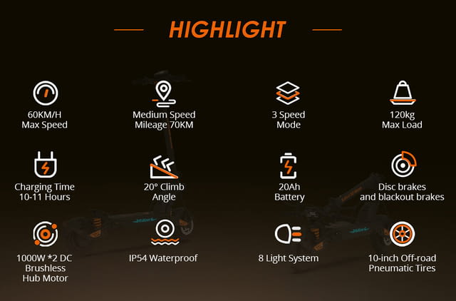 Електрически скутер/тротинетка KuKirin G2 MASTER 2000W 20.8AH - снимка 5