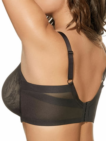 Selene 70, 75, 80, 85, 90, 95, 100, 105 C, D, E, F черен, син, телесен, бял комплект сутиен втора кожа и бикини - снимка 5