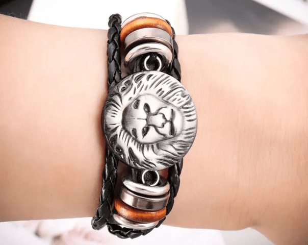 Мъжка гривна Африкански лъв - град Монтана | Гривни - снимка 1