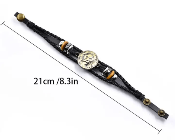 Мъжка гривна Африкански лъв - град Монтана | Гривни - снимка 3