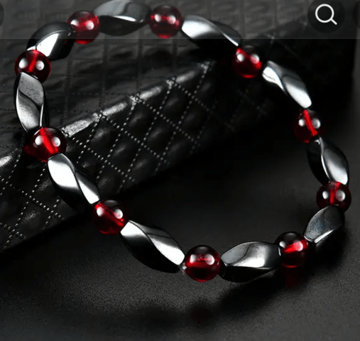 Гривна за отслабване и баланс Xeмaтит - град Монтана | Гривни - снимка 1