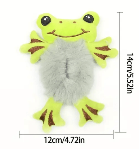 Плюшена жабка ластик за коса - град Монтана | Други - снимка 4