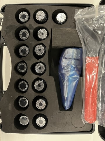 Комплект цангодържач NBT30-ER25-60 + цанги ER25 + ключ, град Костенец | Машини / Съоръжения