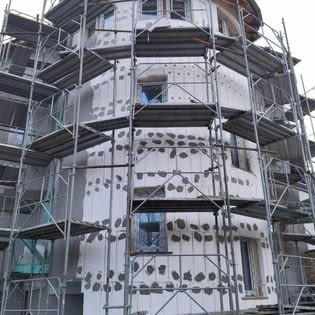 Фасадно рамково скеле под наем Външна топлоизолация, Работа през уикенд - Да - град София | Строителни Услуги - снимка 3