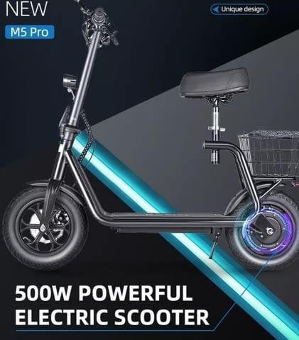 Електрически скутер/тротинетка със седалка BOGIST M5 PRO 500W 11AH - снимка 3