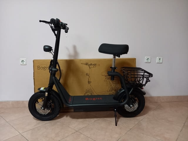 Електрически скутер/тротинетка със седалка BOGIST M5 PRO 500W 11AH - снимка 7