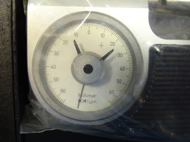 Пасиметър Mahr 40F/4FM "Millimar" 0-25mm dial indicating micrometers - снимка 4