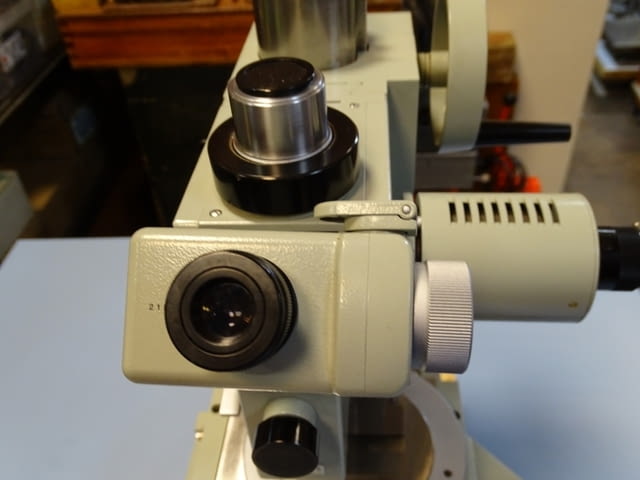 Микроскоп инструментален Carl Zeiss Jena BK 70x50 DDR Messmicroskop - снимка 6