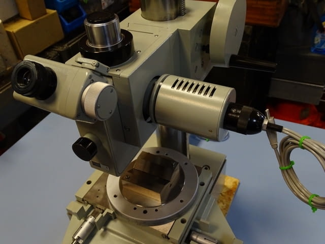 Микроскоп инструментален Carl Zeiss Jena BK 70x50 DDR Messmicroskop - снимка 9
