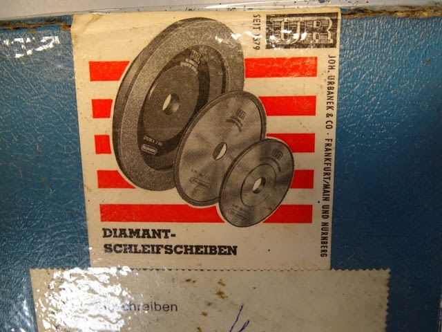 Диамантена шайба UR D100 Bz125 Diamant JOH. URBANEK & Co ф125хф32х4 - снимка 5