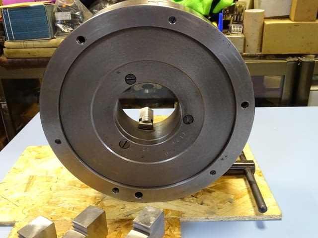 Универсален патронник за струг ф 320 3-челюсти български, city of Plovdiv - снимка 8