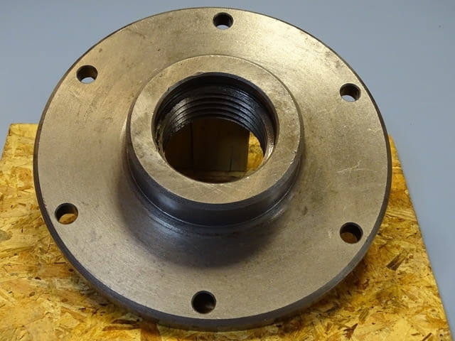 Преходен фланец ф200 за делителен апарат за фреза AVIA FOP FND-32 - снимка 4