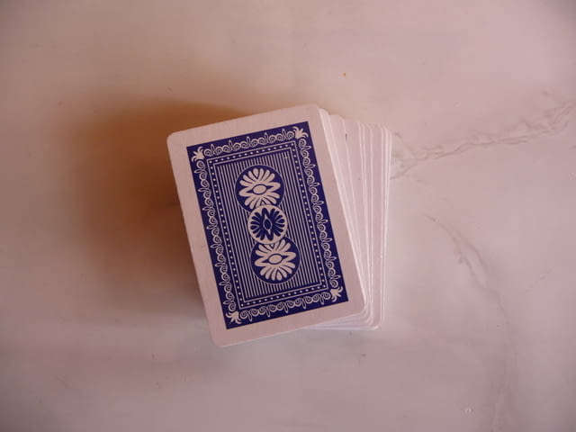 Мини карти за игра 1860 Miniature малки белот сантасе покер, град Радомир - снимка 3