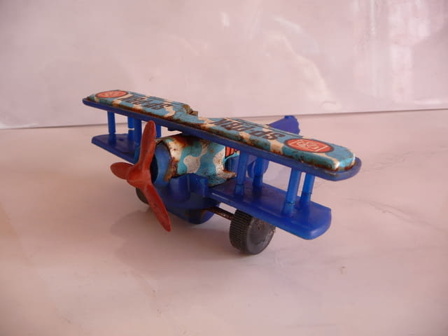 Ikar 7 стара играчка самолетче SP-PBK самолет крила перка, град Радомир | Други - снимка 1