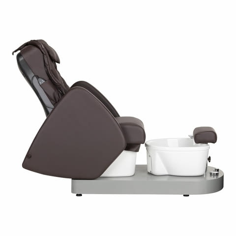 Стол за педикюр Azzurro 016C - кафява/черна с хидромасаж и масаж на гърбъ - снимка 3