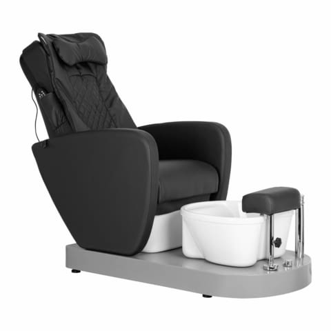 Стол за педикюр Azzurro 016C - кафява/черна с хидромасаж и масаж на гърбъ - снимка 5