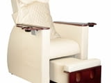 Стол за педикюр Azzurro 101 с масаж - бежово/черно