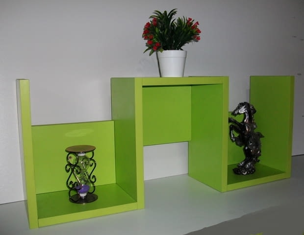 Етажерка за стена - Зелена - Модел А-6, city of Plovdiv | Cabinets & Dressers - снимка 2