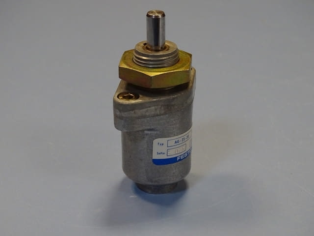 Цилиндър еднодействащ Festo AG-25-20 single acting cylinder G1/4 8Bar - снимка 1