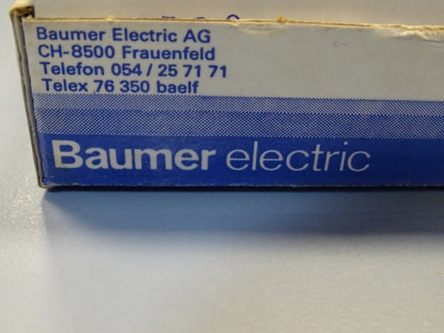Оптичен конектор Baumer Electric FUE 050A1003 Photoelectric sensor - снимка 4