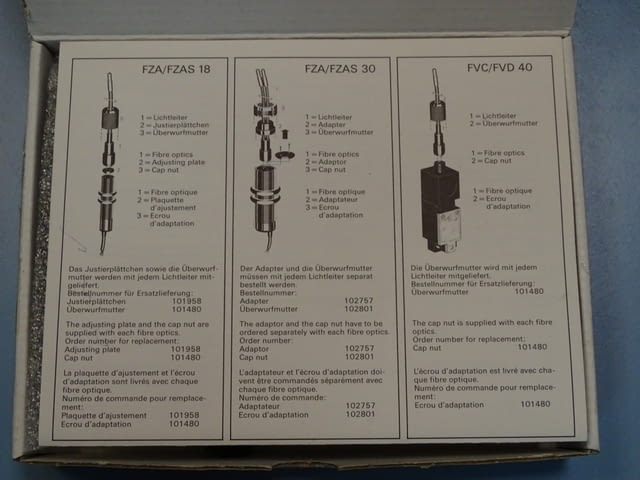 Оптичен конектор Baumer Electric FUE 050A2003 Photoelectric sensor - снимка 8