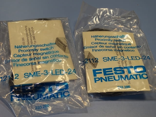 Индуктивен датчик Festo SME-3-LED-24(12112) sensor proximity switch - снимка 4