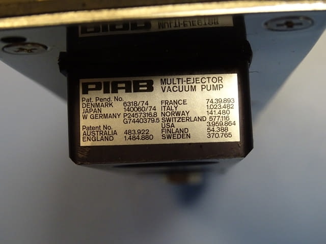 Мулти-инжектор PIAB multi-ejector vacuum pump L63, city of Plovdiv | Industrial Equipment - снимка 8
