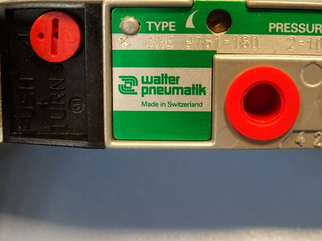 Пневматичен разпределител Walter pneumatic SXE 9761-160, city of Plovdiv | Industrial Equipment - снимка 7