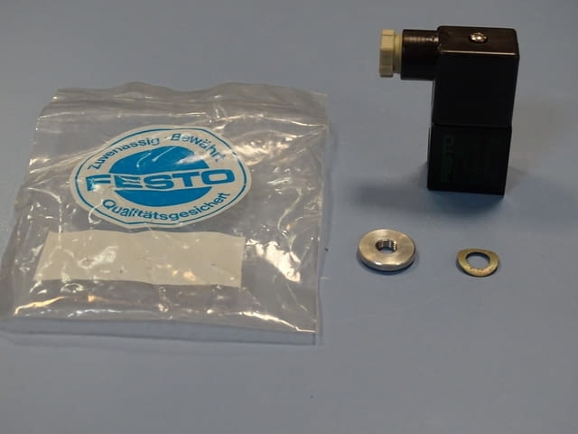 Бобина Festo MSFG-24 solenoid valve coil, city of Plovdiv | Industrial Equipment - снимка 1