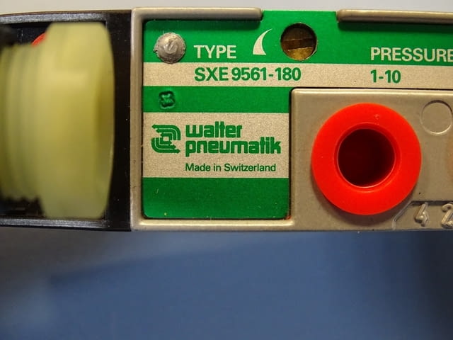 Пневматичен разпределител Walter pneumatic SXE 9561-180, city of Plovdiv | Industrial Equipment - снимка 3