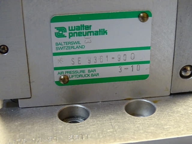Пневматичен блок за управление Walter Pneumatic SXE 9561-180, SE 9301-900 - снимка 2