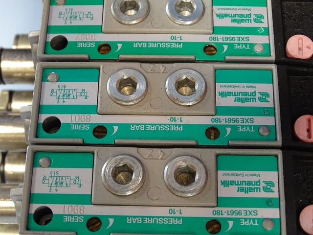 Пневматичен блок за управление Walter Pneumatic SXE 9561-180, SE 9301-900 - снимка 10