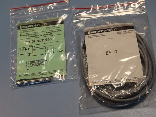 Индуктивен датчик Baumer Electric IFR 06.26.35/S8/L inductive sensor - снимка 8