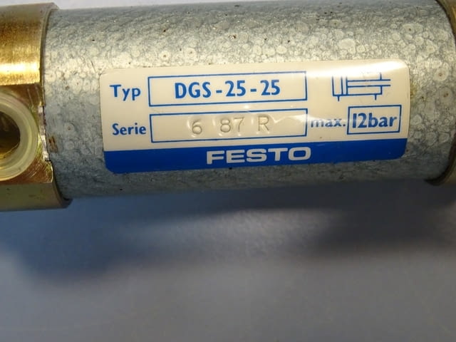 Пневматичен цилиндър Festo DGS 25-25 double acting pneumatic cylinder - снимка 2