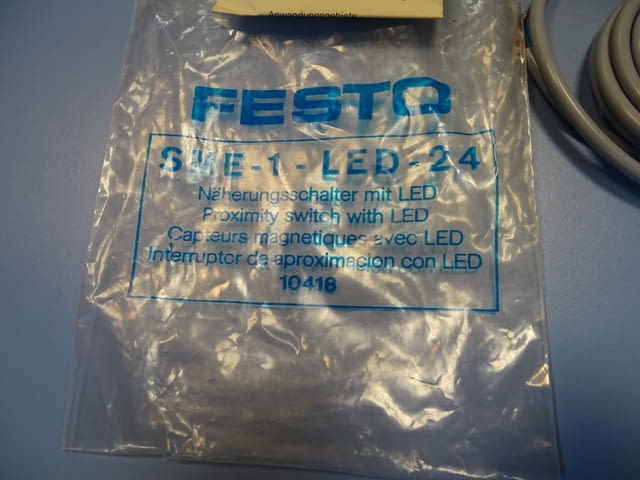 Индуктивен сензор Festo SME-1-LED-24 proximity switch, city of Plovdiv | Industrial Equipment - снимка 2