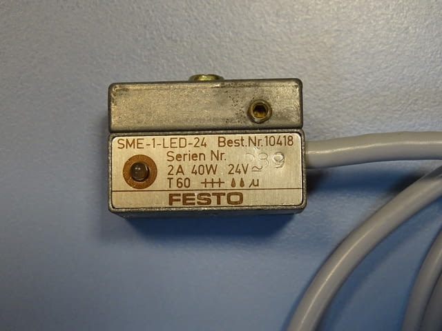 Индуктивен сензор Festo SME-1-LED-24 proximity switch, град Пловдив | Промишлено Оборудване - снимка 4