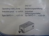Индуктивен сензор Festo SMTO-1-PS-K-LED-24 proximity switch