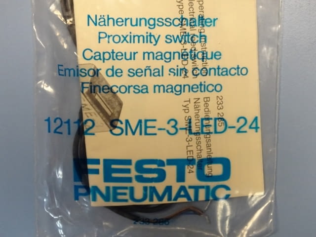 Индуктивен сензор Festo SME-3-LED-24 proximity switch, град Пловдив | Промишлено Оборудване - снимка 2