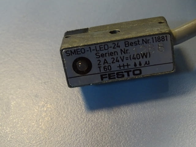Индуктивен сензор Festo SMEO-1-LED-24 proximity switch, град Пловдив | Промишлено Оборудване - снимка 6