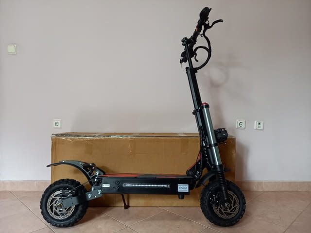 НОВО! Електрически скутер/тротинетка със седалка BOYUEDA S3 6000W 38AH - снимка 5