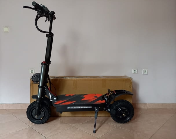 НОВО! Електрически скутер/тротинетка със седалка BOYUEDA S3 6000W 38AH - снимка 6