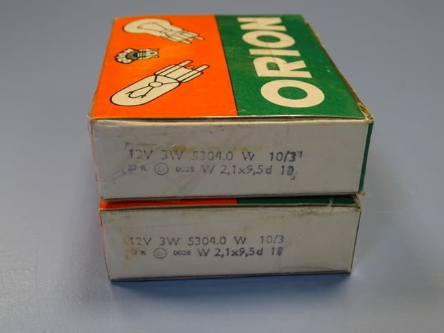 Крушки Orion bulb 5304.0 12V 3W - град Пловдив | Резервни Части - снимка 3