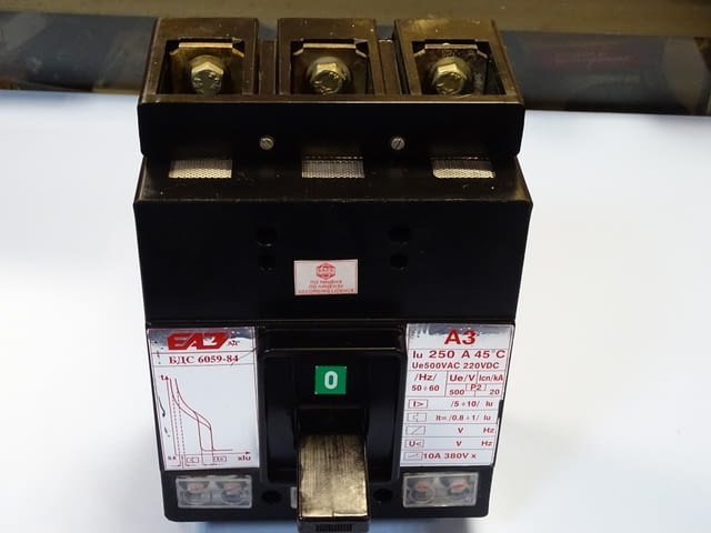 Автоматичен прекъсвач А3 - 250А Elprom EAZ Plovdiv, city of Plovdiv | Industrial Equipment - снимка 3