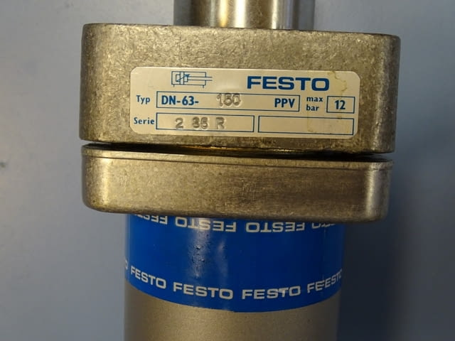 Пневматичен цилиндър Festo DN 63-150 PPV double acting Rod cylinder - снимка 3